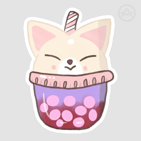 FoxI.Ny Boba Stickers