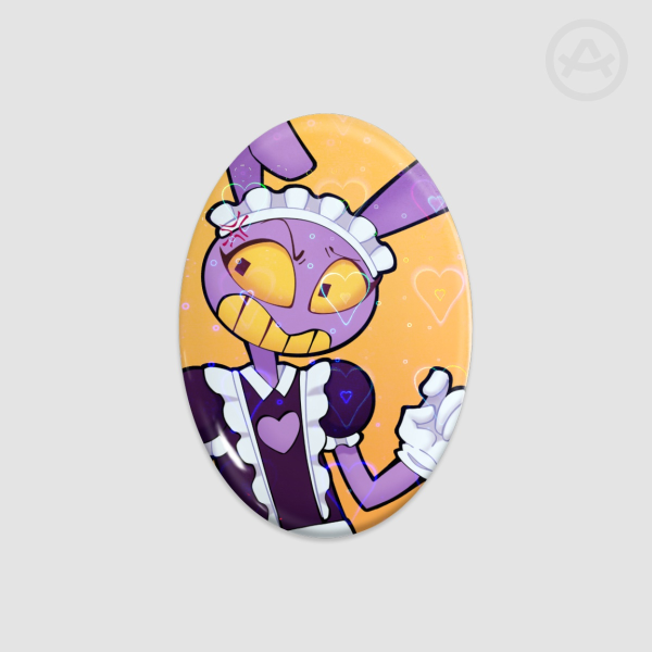 Maid Jax Oval Badge