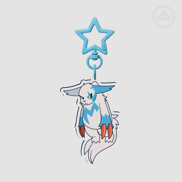 Shiny Zangoose Keychain
