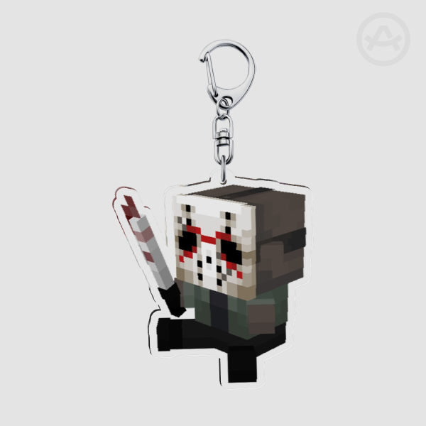 2.5 Inch Dead By Daylight / Friday the 13th - Jason Voorhees Acrylic Keychain
