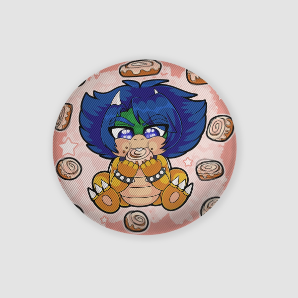 Lenticular Ludwig von Koopa Button