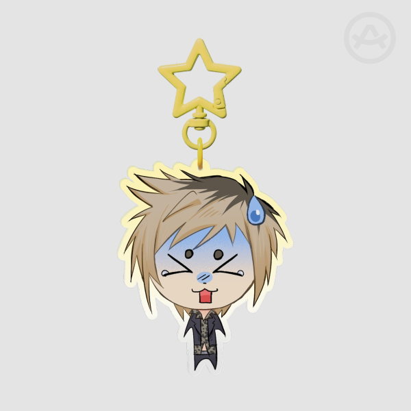 igarashi slow damage acrylic keychain