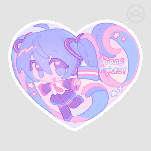 Miku says! - sticker
