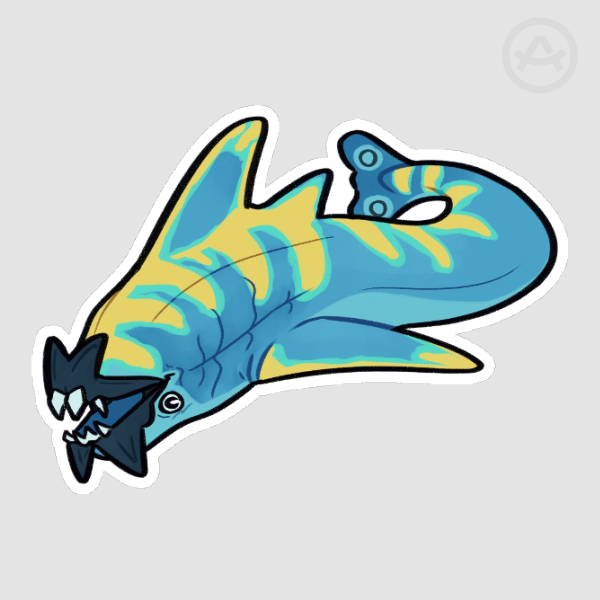 Nibbler Mango Sticker