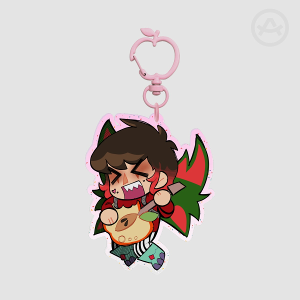 Porter Robinson “Cheerleader” Glitter Acrylic Keychain