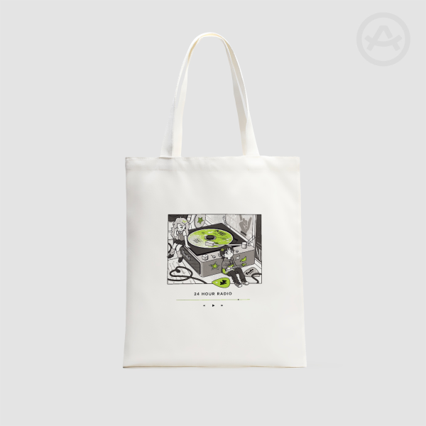 Green Yuri MitsuAya Canvas Tote Bag