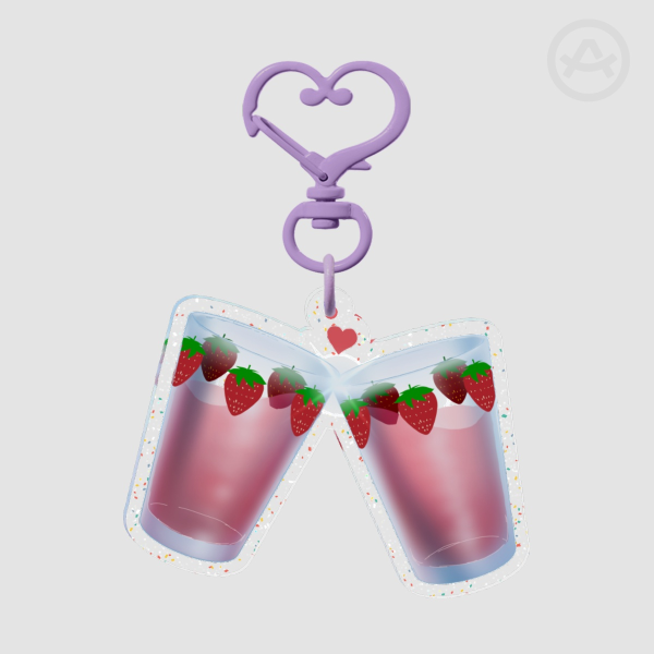 Nana Cups keychain