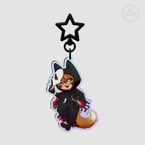 "Ghostface" Ren Rainbow Charm