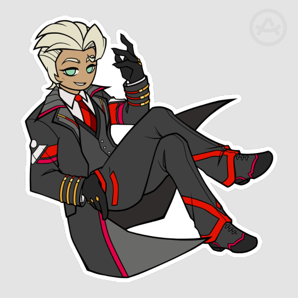 Kale Vandelay STICKER [Hi-Fi Rush]