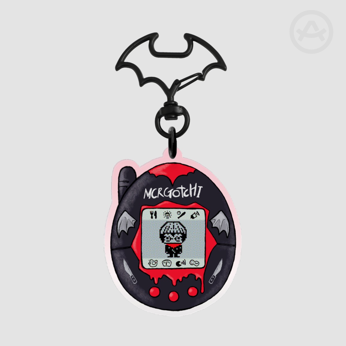 Colored Edge Acrylic Keychains