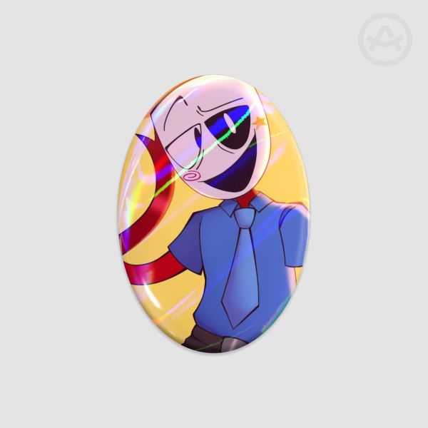 Manager Gangle Oval Badge