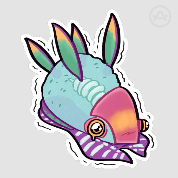 Water Slug Sticker