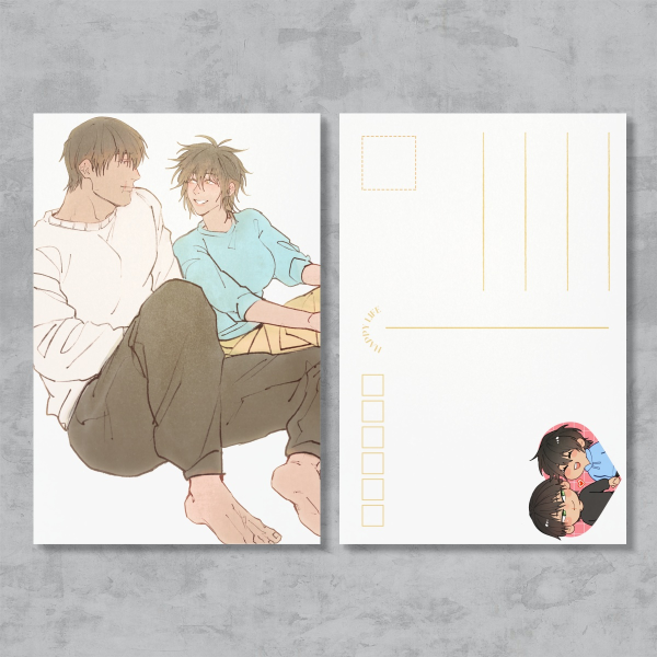 Toji and Mamaguro Postcards