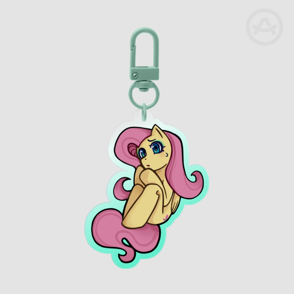 Fluttershy Keychain