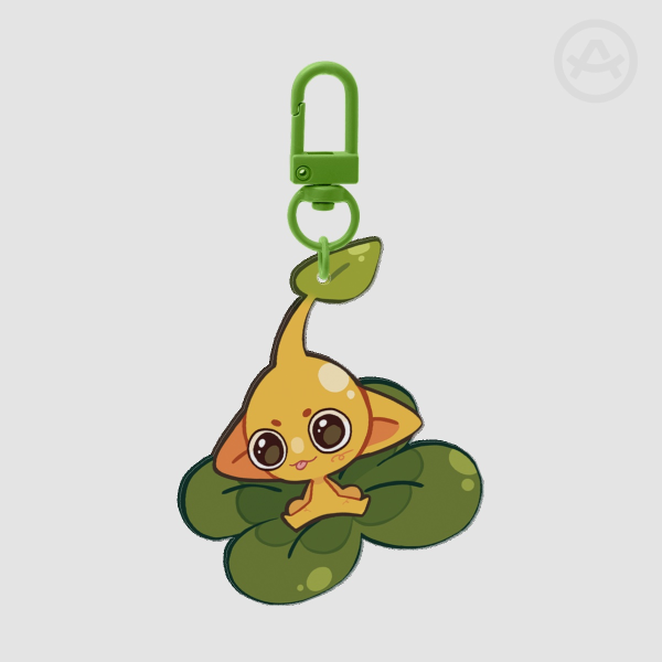 LUCKY YELLOW PIKMIN CHARM