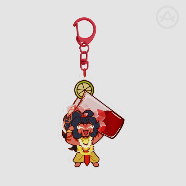 Smoked Paprika Paloma Keychain
