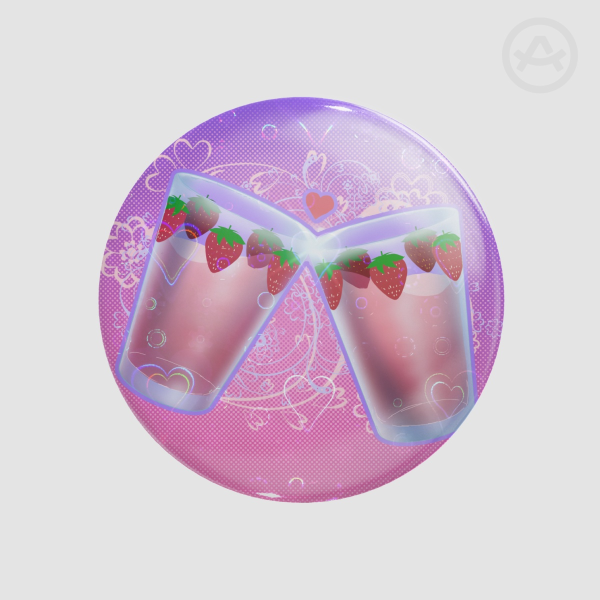 Nana Strawberry Cups badge