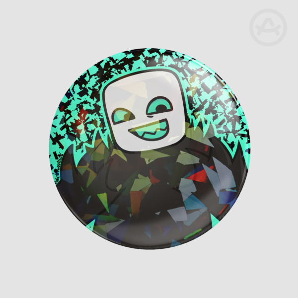 Pursuer Broken Glass Badge