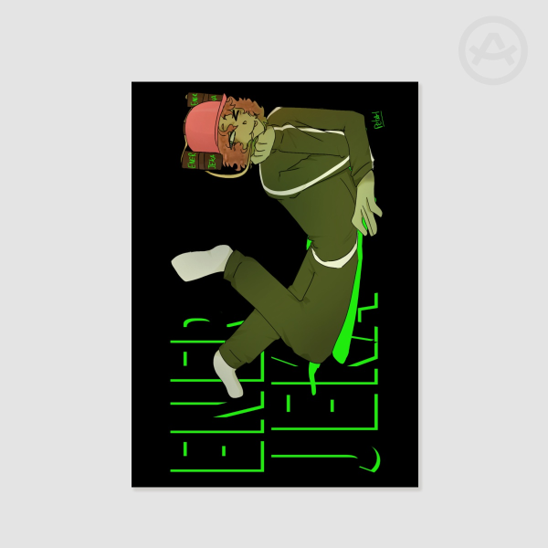 Enerjeka Guy Print