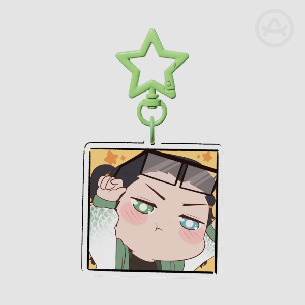 Chibi loki Clear Acrylic Keychains