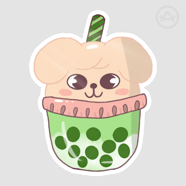 PuppyM Boba Stickers