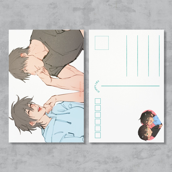 Toji and Mamaguro Postcards