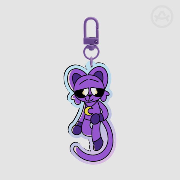 CatNap Smiling Critters Acrylic Keychain