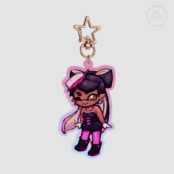 Callie Splatoon Acrylic Keychain