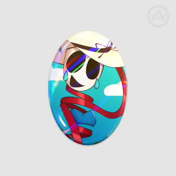 Gangle Oval Badge