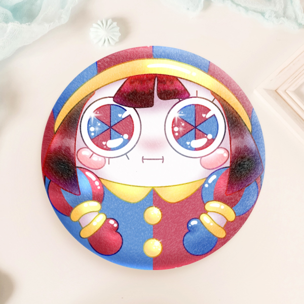 Pomni (TADC) Plush Badge