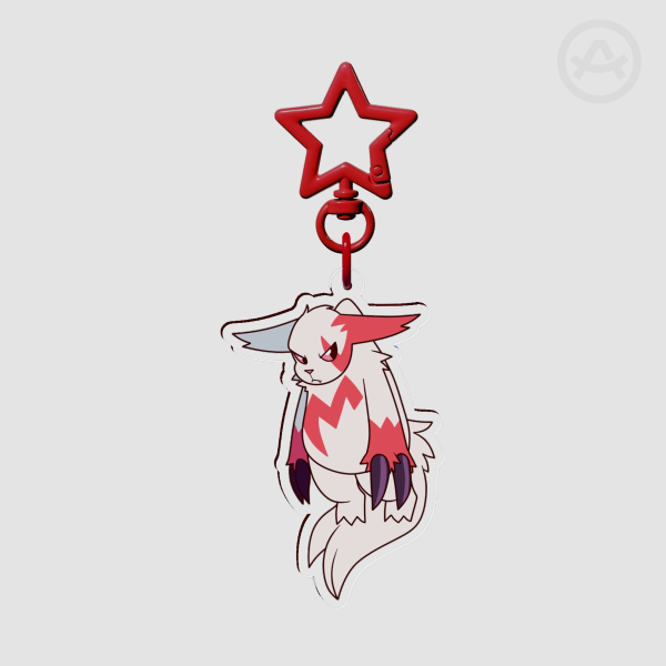 Zangoose Keychain