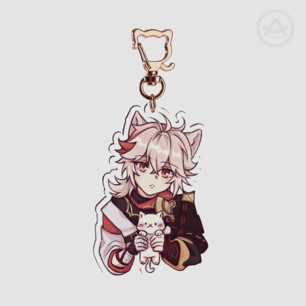 Kazuha Clear Acrylic Keychains