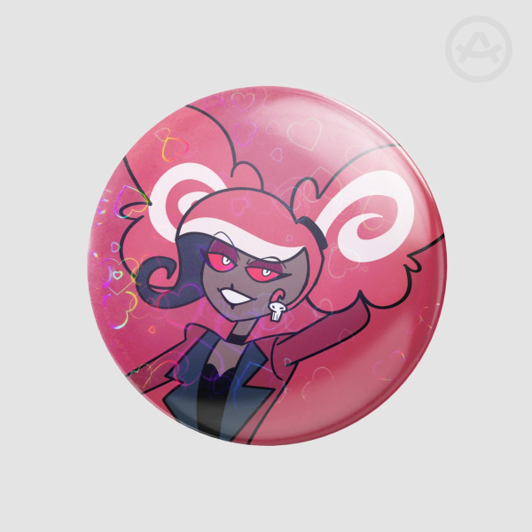 Velvette Round Pin