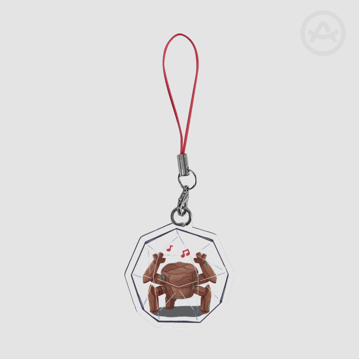 Rocky Phone Charm