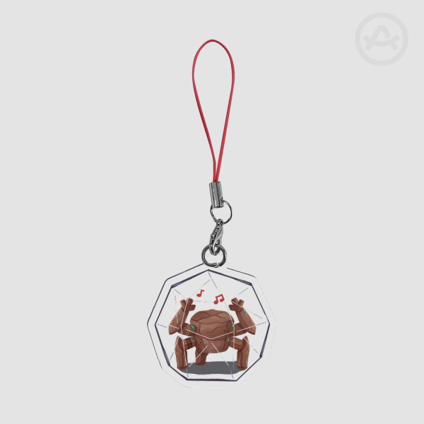 Rocky Phone Charm