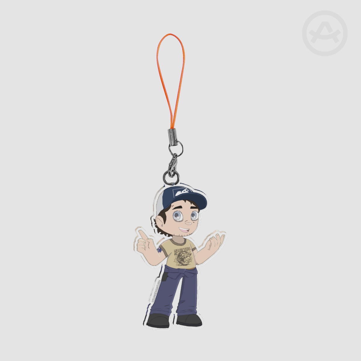 L4D2 Ellis Chibi Keychain