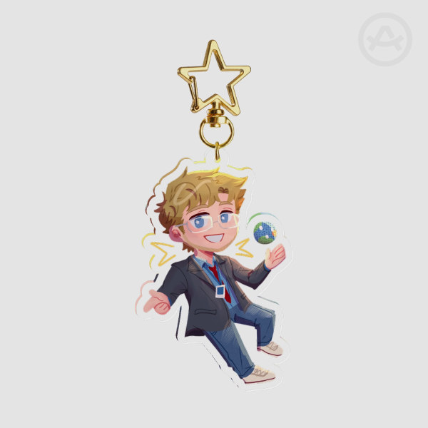 Teacher Grace Acrylic Charm