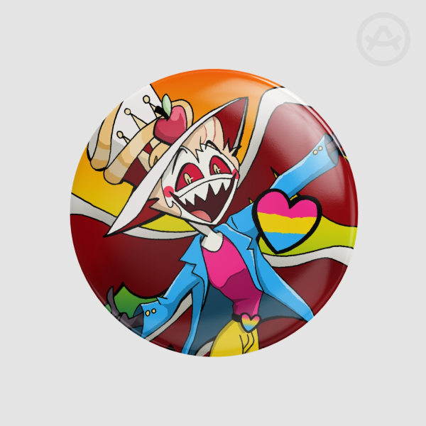 Hellaverse Pride Month Round Badges (Button Pins)