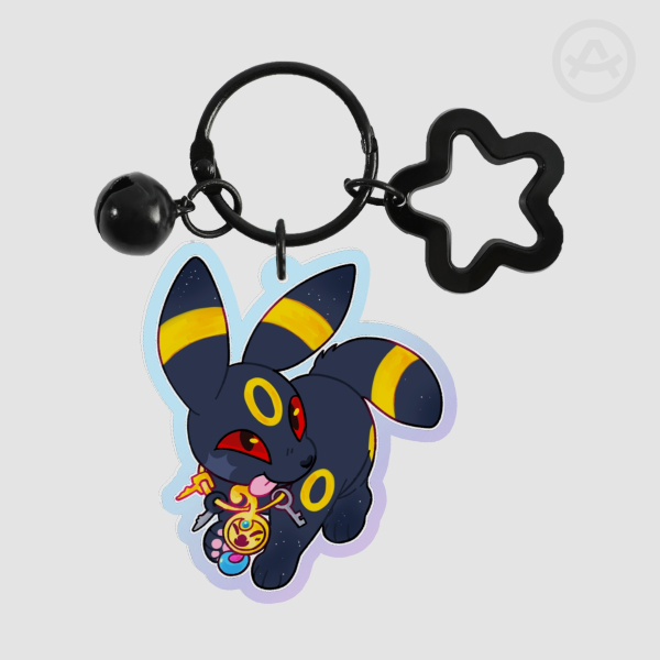 UMBREON Rainbow Acrylic Keychains