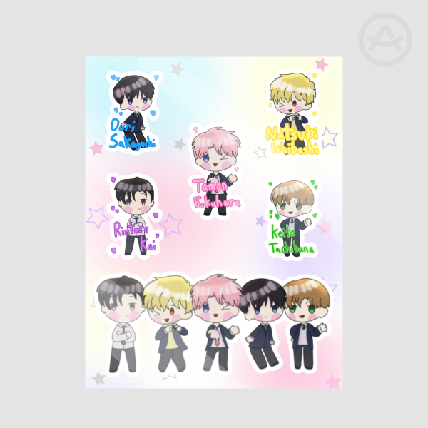 F/ACE Stickers Sheet