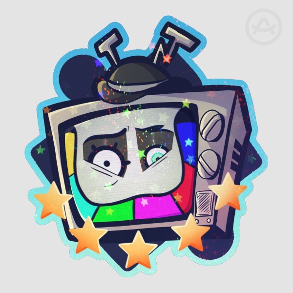 Mr Puzzles 5 Stars Sticker