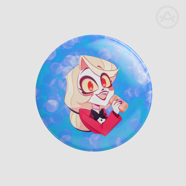 Charlie Drink Pinback Button