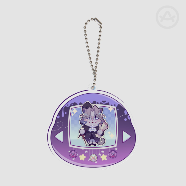 Keigan Tamagotchi Keychain