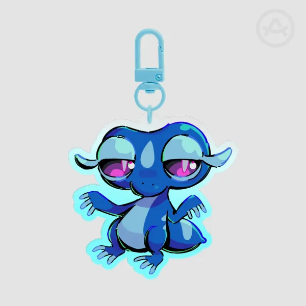 Gecqua acrylic keychain || Pokemon winds and waves