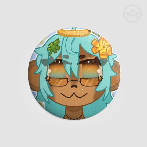 Nana Icon Button Pin