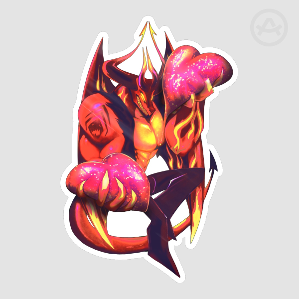 Satan Sticker