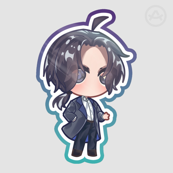 Sherlock Holmes | MTP | Colored Edge Die Cut Stickers