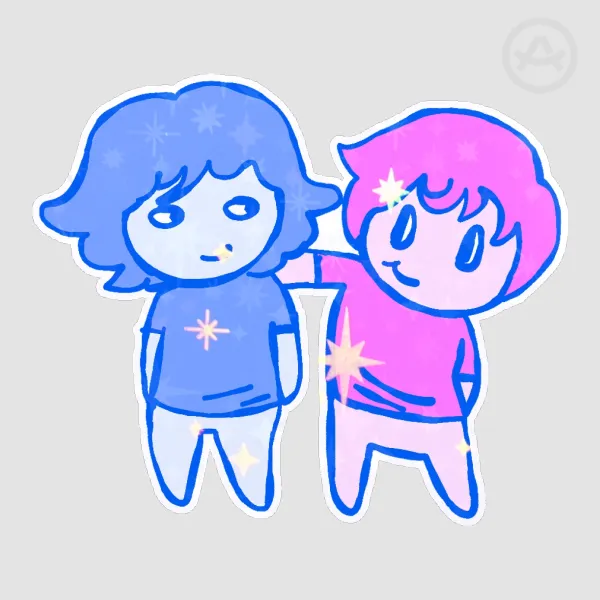 Dean & Gene Ween Sticker