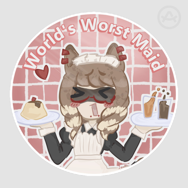 World's Worst Maid Sticker