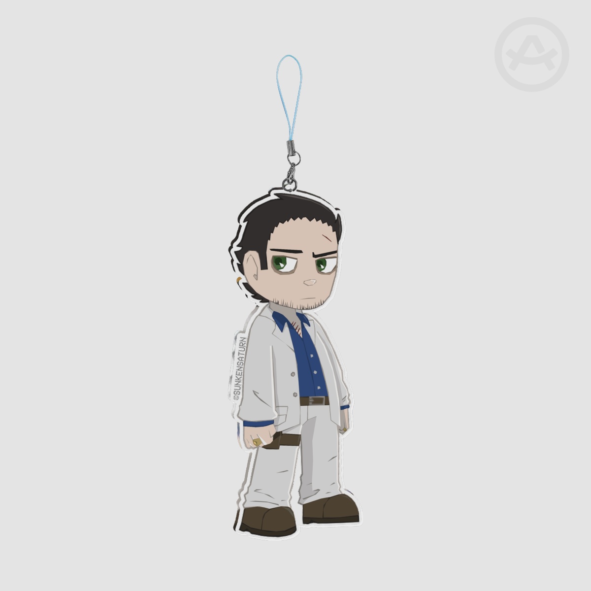 L4D2 Nick Chibi Large Keychain